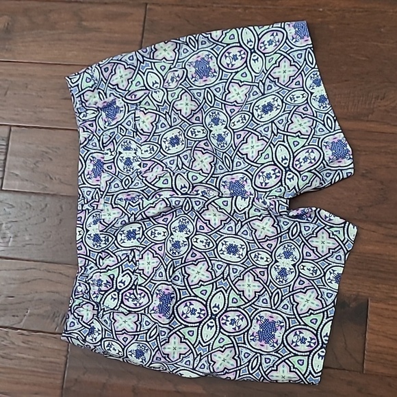 Talbots Colorful Designed Shorts size 20W - Picture 2 of 9